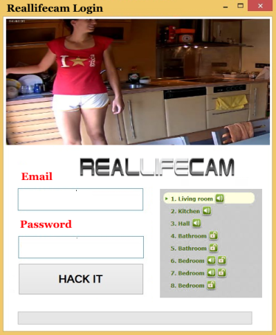 how to hack reallifecam password